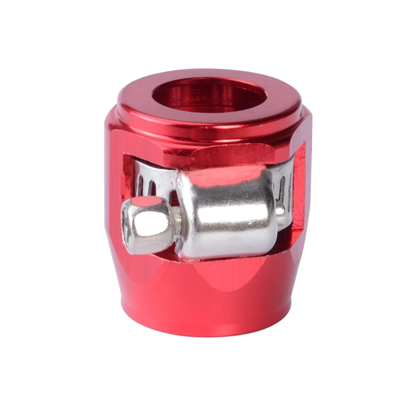 ESPEEDER AN4 Oil Fuel Hose Clamp Finisher HEX Finishers Red Aluminum Hose Connectors AN Hose Clamps
ESPEEDER AN4 Oil Fuel Hose Clamp Finisher HEX Finishers Red Aluminum Hose Connectors AN Hose Clamps