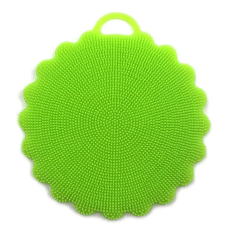Food-grade Antibacterial Silica gel Non Stick Dishwashing Brush Dish Towel Scrubber For Kitchen Wash Pot Pan Dish Bowl / Wash
Food-grade Antibacterial Silica gel Non Stick Dishwashing Brush Dish Towel Scrubber For Kitchen Wash Pot Pan Dish Bowl / Wash