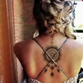 New Sexy Body Art Beauty Makeup cute Cool beautiful black Henna& Lace Waterproof Temporary Tattoo Stickers for Girl bride party
New Sexy Body Art Beauty Makeup cute Cool beautiful black Henna& Lace Waterproof Temporary Tattoo Stickers for Girl bride party