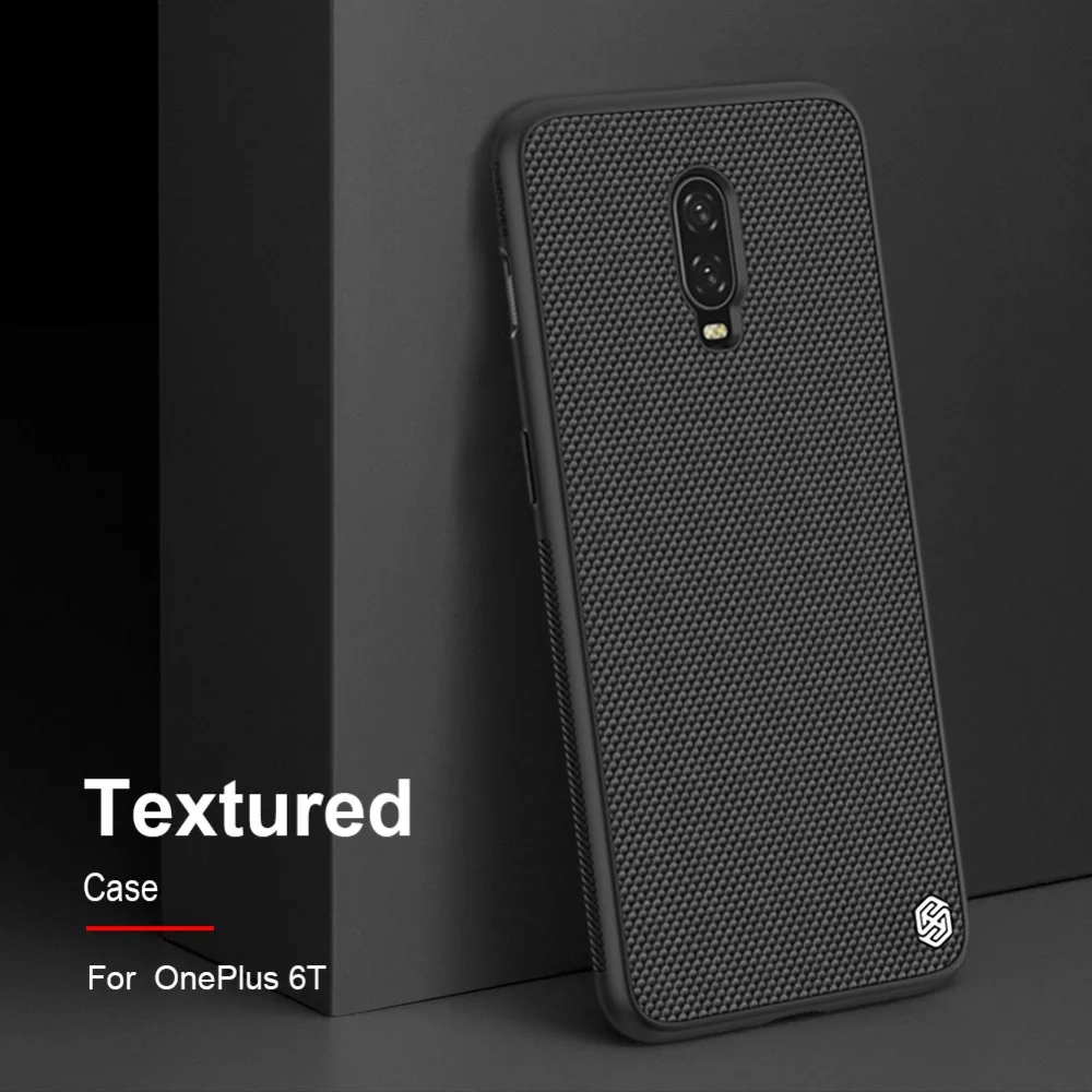 Nillkin Nylon PC Plastic Back Cover for Oneplus 6T Textured Case protector cover For One plus 6T
Nillkin Nylon PC Plastic Back Cover for Oneplus 6T Textured Case protector cover For One plus 6T