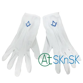 1 Pair Masonic Regalia Pure Cotton White Freemason Gloves with Embroidered Logo Apron Collar Dropshopping Wholesale
1 Pair Masonic Regalia Pure Cotton White Freemason Gloves with Embroidered Logo Apron Collar Dropshopping Wholesale