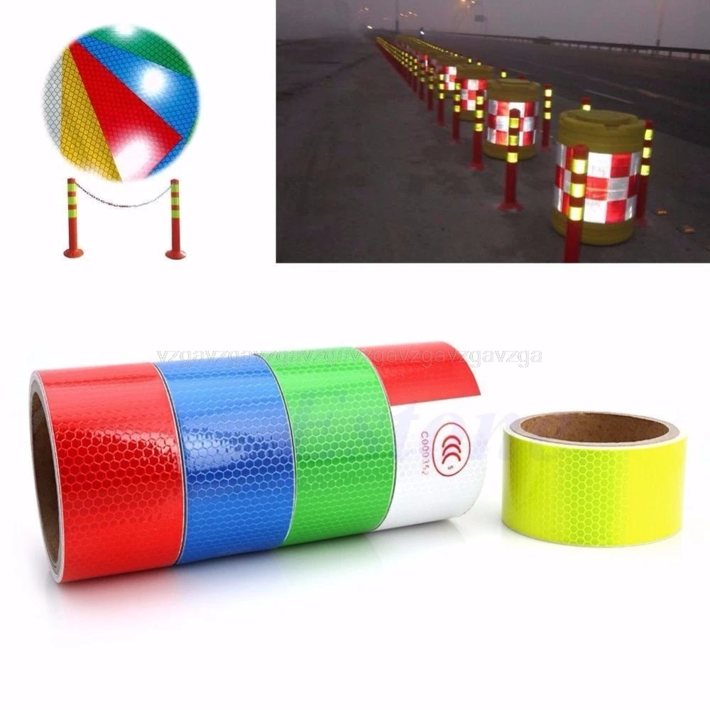 5CM*3Meter 2" X 10' Reflective Safety Warning Conspicuity Tape Film Sticker Colorful D11 dropship
5CM*3Meter 2" X 10' Reflective Safety Warning Conspicuity Tape Film Sticker Colorful D11 dropship