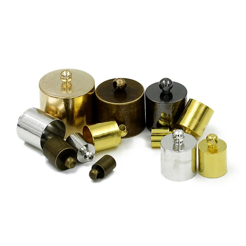 100pcs 1.5/2/2.5/3/3.5/4/4.5mm Leather Cord End Caps Gold Color Brass Bell Buckle End Clasps Connectors For Jewelry Making F574
100pcs 1.5/2/2.5/3/3.5/4/4.5mm Leather Cord End Caps Gold Color Brass Bell Buckle End Clasps Connectors For Jewelry Making F574