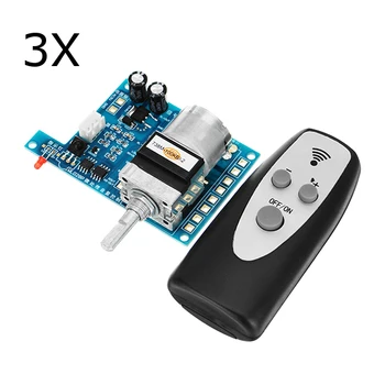 LEORY 3Pcs AC/DC 9V Infrared Remote Control Volume Controller Board ALPS Pre Potentiometer Integrated Circuits Module
LEORY 3Pcs AC/DC 9V Infrared Remote Control Volume Controller Board ALPS Pre Potentiometer Integrated Circuits Module