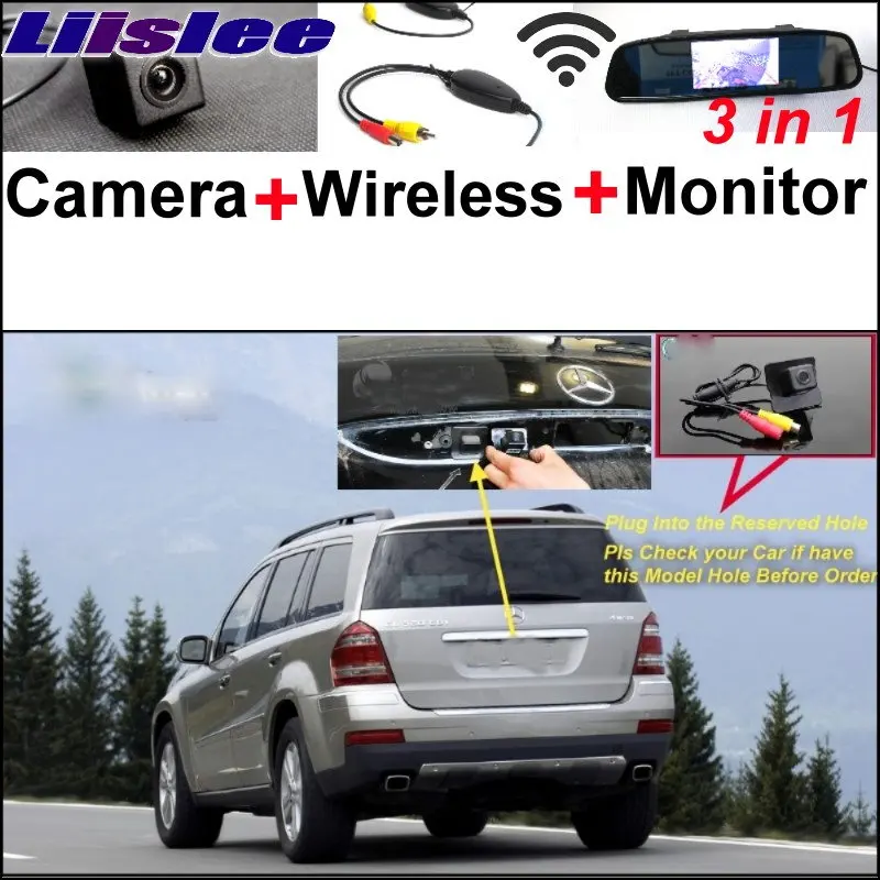 Liislee 3in1 Special WiFi Camera + Wireless Receiver + Mirror Monitor Backup Parking Rear View System For Mercedes Benz GL X164
Liislee 3in1 Special WiFi Camera + Wireless Receiver + Mirror Monitor Backup Parking Rear View System For Mercedes Benz GL X164
