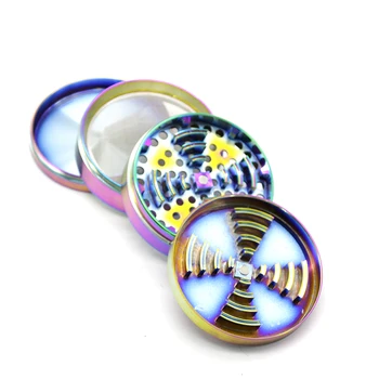1Pcs 75mm 4 Parts Rainbow Color Herb Grinder Metal Zinc Alloy Smok Accessories Tobacco Crusher Hand Muller Weed Pollen Grinder
1Pcs 75mm 4 Parts Rainbow Color Herb Grinder Metal Zinc Alloy Smok Accessories Tobacco Crusher Hand Muller Weed Pollen Grinder