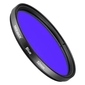 

Neewer 52MM Full Blue Lens Filter for Nikon D3300 D3200 D3100 D3000 D5300 D5200 D5100 D5000 D7000 D7100 DSLR HD Optical Glass