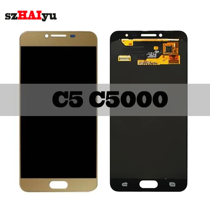 SZMUGUA Touch Screen Digitizer For Samsung Galaxy C5 C5000 SM-C5000 LCD Display 1920x1080 5.2'' AMOLED LCD
SZMUGUA Touch Screen Digitizer For Samsung Galaxy C5 C5000 SM-C5000 LCD Display 1920x1080 5.2'' AMOLED LCD