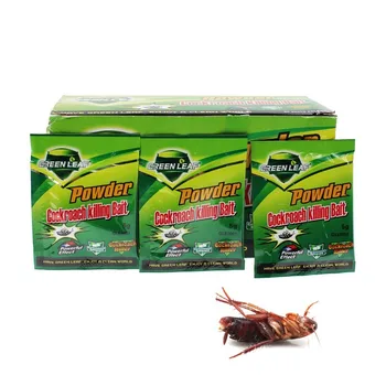 50pcs/lot Green Leaf Powder Cockroach Killing Bait Insecticide Repellent Russian Cockroaches Killer Repeller Trap Pest control
50pcs/lot Green Leaf Powder Cockroach Killing Bait Insecticide Repellent Russian Cockroaches Killer Repeller Trap Pest control
