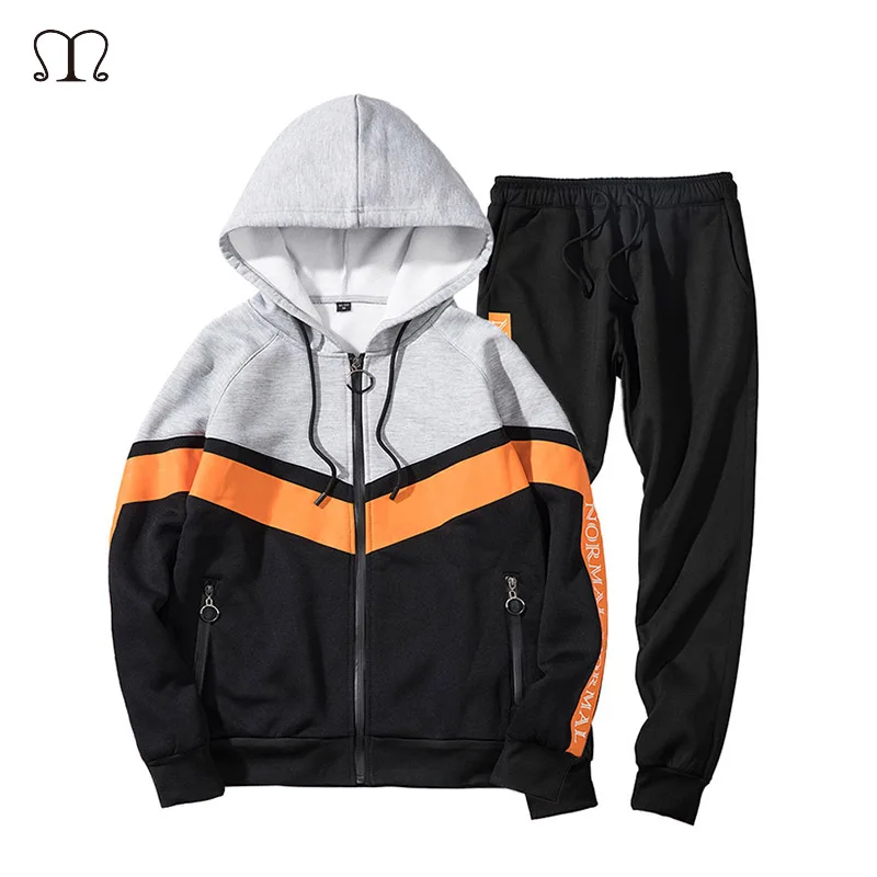 Casual Mens Tracksuit Set Winter Two Piece Hooded Sets Fashion Cotton Fleece Thick Zipper Jacket + Pants 2PCS Sporting Suit Male
Casual Mens Tracksuit Set Winter Two Piece Hooded Sets Fashion Cotton Fleece Thick Zipper Jacket + Pants 2PCS Sporting Suit Male