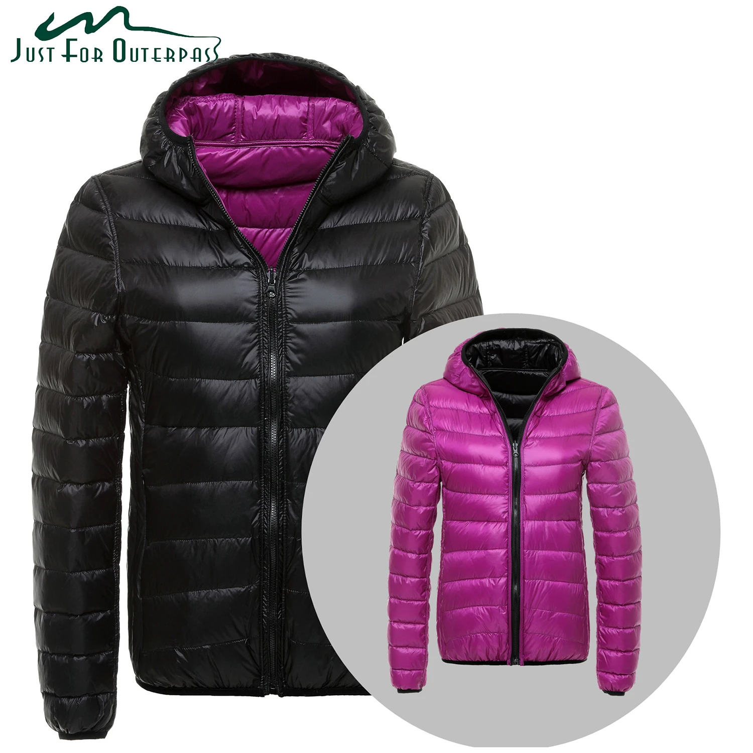 New Autumn Winter Hooded Ultra Light Down Jacket Women With Carry Bag Travel Double Side Reversible Warm Coat Plus Size Parka
New Autumn Winter Hooded Ultra Light Down Jacket Women With Carry Bag Travel Double Side Reversible Warm Coat Plus Size Parka