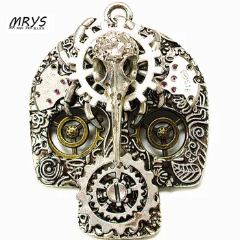 Steampunk Gothic Punk Rock Bird Skull Skeleton Collar Brooch Pins Pendant Chain Men Women Handmade Vintage Retro Diy
Steampunk Gothic Punk Rock Bird Skull Skeleton Collar Brooch Pins Pendant Chain Men Women Handmade Vintage Retro Diy