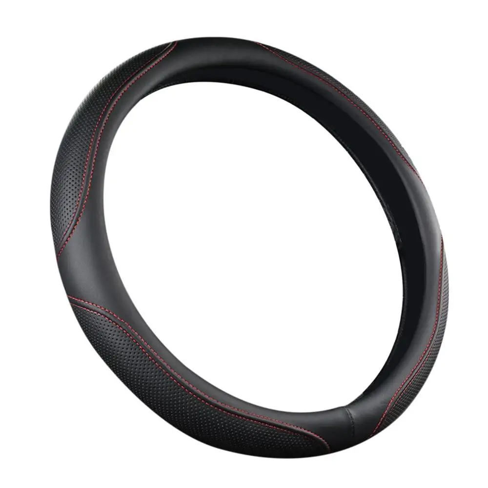 Universal Car Steering Wheel Cover Breathable Cover Four Seasons Anti-slip Premium High-grade Leather Steering Wheel Cover
Universal Car Steering Wheel Cover Breathable Cover Four Seasons Anti-slip Premium High-grade Leather Steering Wheel Cover