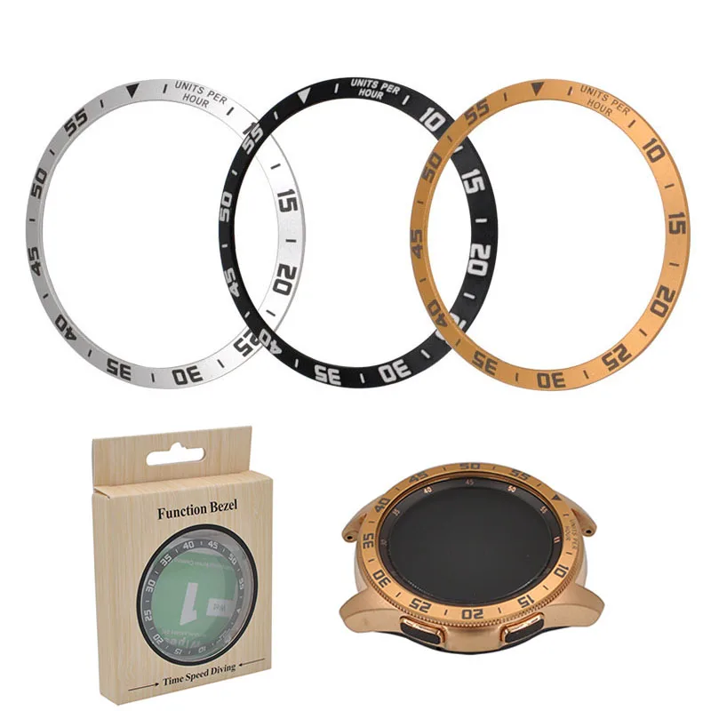 Metal Bezel Ring Adhesive Cover For Samsung Galaxy Watch 42mm/ 46mm Replacement Smart Watch Accessories Anti Scratch Watch Bezel
Metal Bezel Ring Adhesive Cover For Samsung Galaxy Watch 42mm/ 46mm Replacement Smart Watch Accessories Anti Scratch Watch Bezel