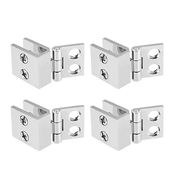 Uxcell New 4pcs for 5-8mm Thickness Glass Door Hinge Zinc Alloy Glass Clamp 0 Degree Glass Cupboard Showcase Cabinet Door Hinge
Uxcell New 4pcs for 5-8mm Thickness Glass Door Hinge Zinc Alloy Glass Clamp 0 Degree Glass Cupboard Showcase Cabinet Door Hinge