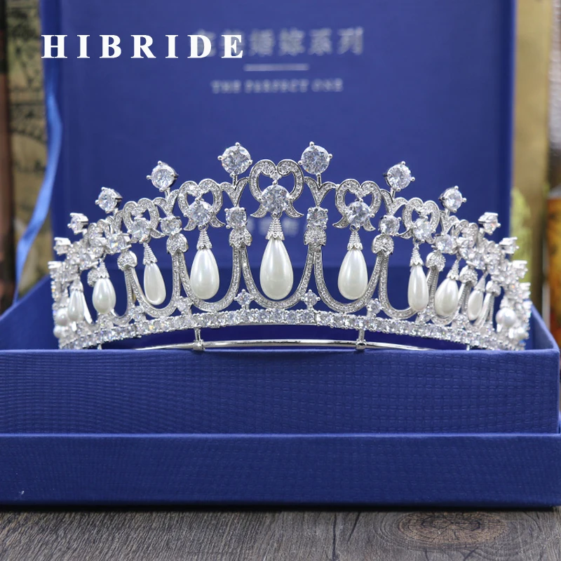Роскошные аксессуары для волос HIBRIDE для принцессы тиары с пресноводным жемчугом Корона Свадебные подарки
Роскошные аксессуары для волос HIBRIDE для принцессы тиары с пресноводным жемчугом Корона Свадебные подарки