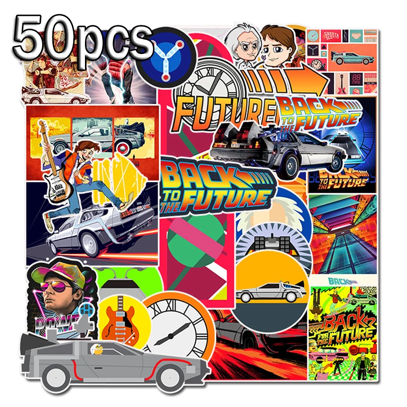 50Pcs Classic Movie Back To The Future Stickers For Luggage Laptop Art Painting DIY Poster Stickers Waterproof Skateboard Toys
50Pcs Classic Movie Back To The Future Stickers For Luggage Laptop Art Painting DIY Poster Stickers Waterproof Skateboard Toys