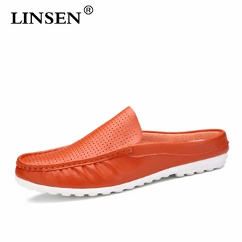 Summer Doug Half slippers Man cool Slippers Round head Beach shoes Non-slip personality Casual shoes High-grade locomotive shoes
Summer Doug Half slippers Man cool Slippers Round head Beach shoes Non-slip personality Casual shoes High-grade locomotive shoes