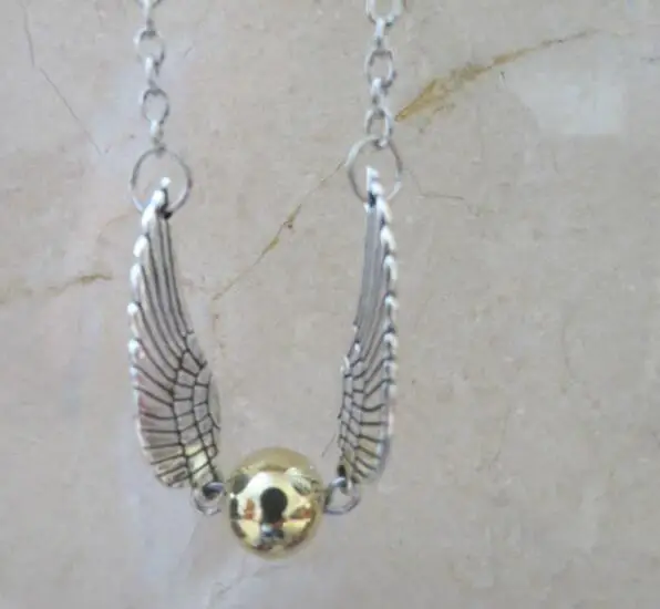 Angel Wing Golden Snitch Necklace Charms Choker Vintage Silver Colla Statement Necklace Pendants For Women Jewelry DIY S318
Angel Wing Golden Snitch Necklace Charms Choker Vintage Silver Colla Statement Necklace Pendants For Women Jewelry DIY S318