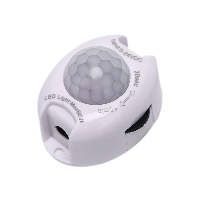 1PCS New Motion Sensor Light Switch 5V 24V DC Movement Detector Activated Automatic Switch
1PCS New Motion Sensor Light Switch 5V 24V DC Movement Detector Activated Automatic Switch