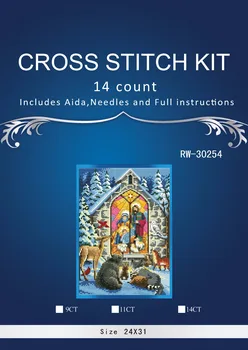 Top Quality Beautiful Lovely Counted Cross Stitch Kit Holy Nativity The Birth of Christ Jesus Religion God dim 077
Top Quality Beautiful Lovely Counted Cross Stitch Kit Holy Nativity The Birth of Christ Jesus Religion God dim 077