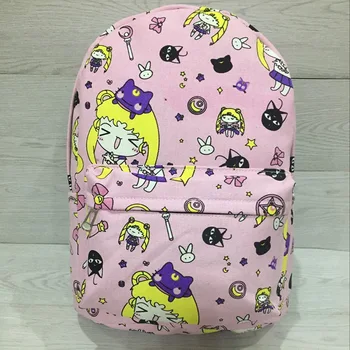 2018 Mochilas School Bags For Hot Style Sailor Moon Bag Japanese Cute Changed Little Cherry Canvas Backpack Manufacturers 15"
2018 Mochilas School Bags For Hot Style Sailor Moon Bag Japanese Cute Changed Little Cherry Canvas Backpack Manufacturers 15"