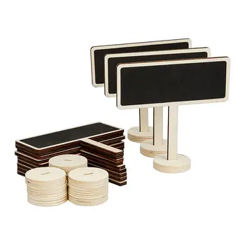 12pcs Mini Chalkboard with Stand and Sturdy Thick Base, Best for Wedding Party Table Numbers Place Card Favor Tag Plant Marker
12pcs Mini Chalkboard with Stand and Sturdy Thick Base, Best for Wedding Party Table Numbers Place Card Favor Tag Plant Marker