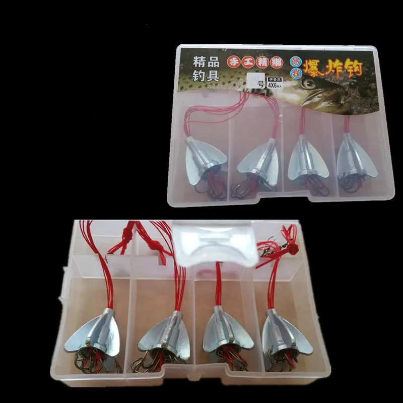 The new anti explosion hook bottom hanging bomb hook ISE hook fishing sea rod hook fishing fishing tackle bag mail
The new anti explosion hook bottom hanging bomb hook ISE hook fishing sea rod hook fishing fishing tackle bag mail