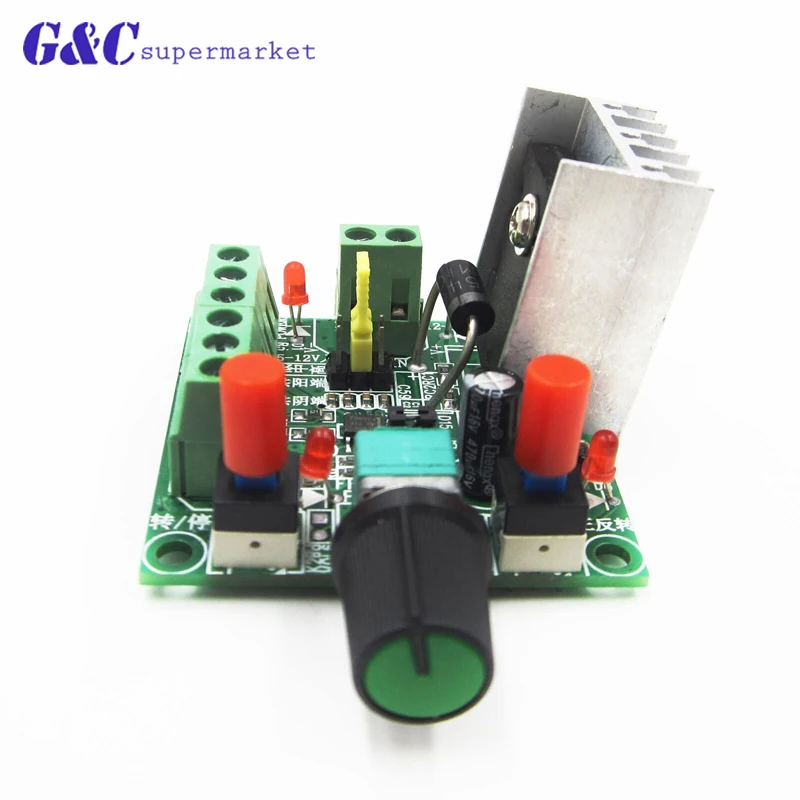 Stepper DC Motor Controller PWM Pulse Signal Generator Speed Regulator Board stepper drive signal
Stepper DC Motor Controller PWM Pulse Signal Generator Speed Regulator Board stepper drive signal