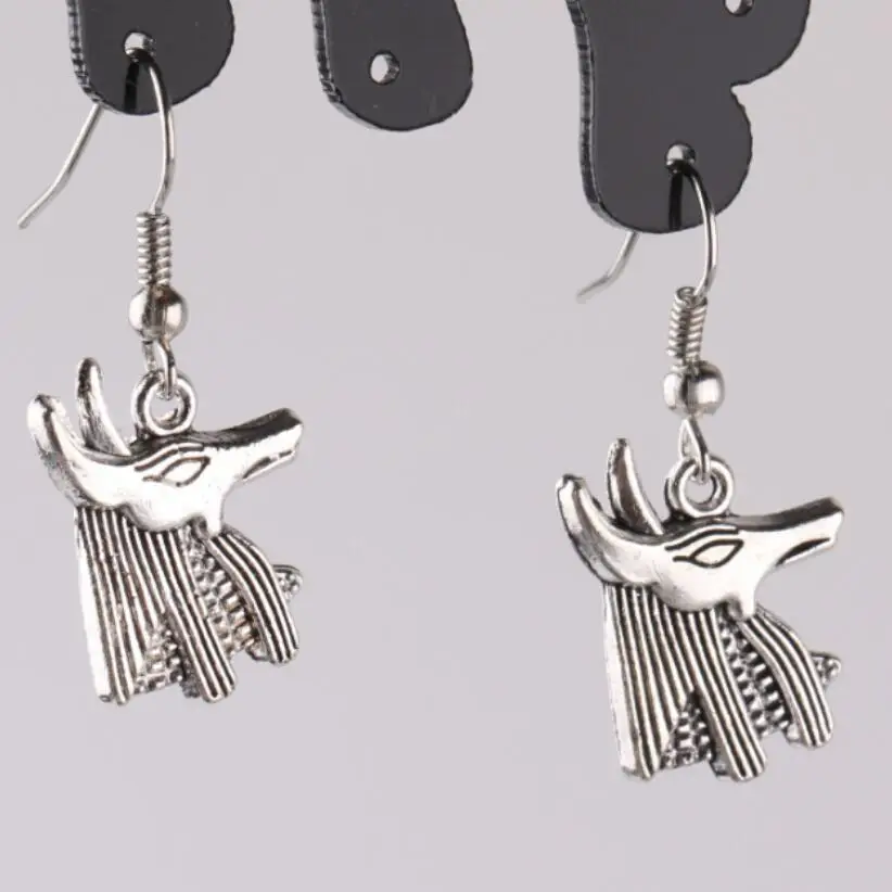 Design Silver Bijoux Egyptian Anubis Jackal God Drop Earrings For Women Fashion Jewelry Dangle Earrings Statement Earrings Girls
Design Silver Bijoux Egyptian Anubis Jackal God Drop Earrings For Women Fashion Jewelry Dangle Earrings Statement Earrings Girls