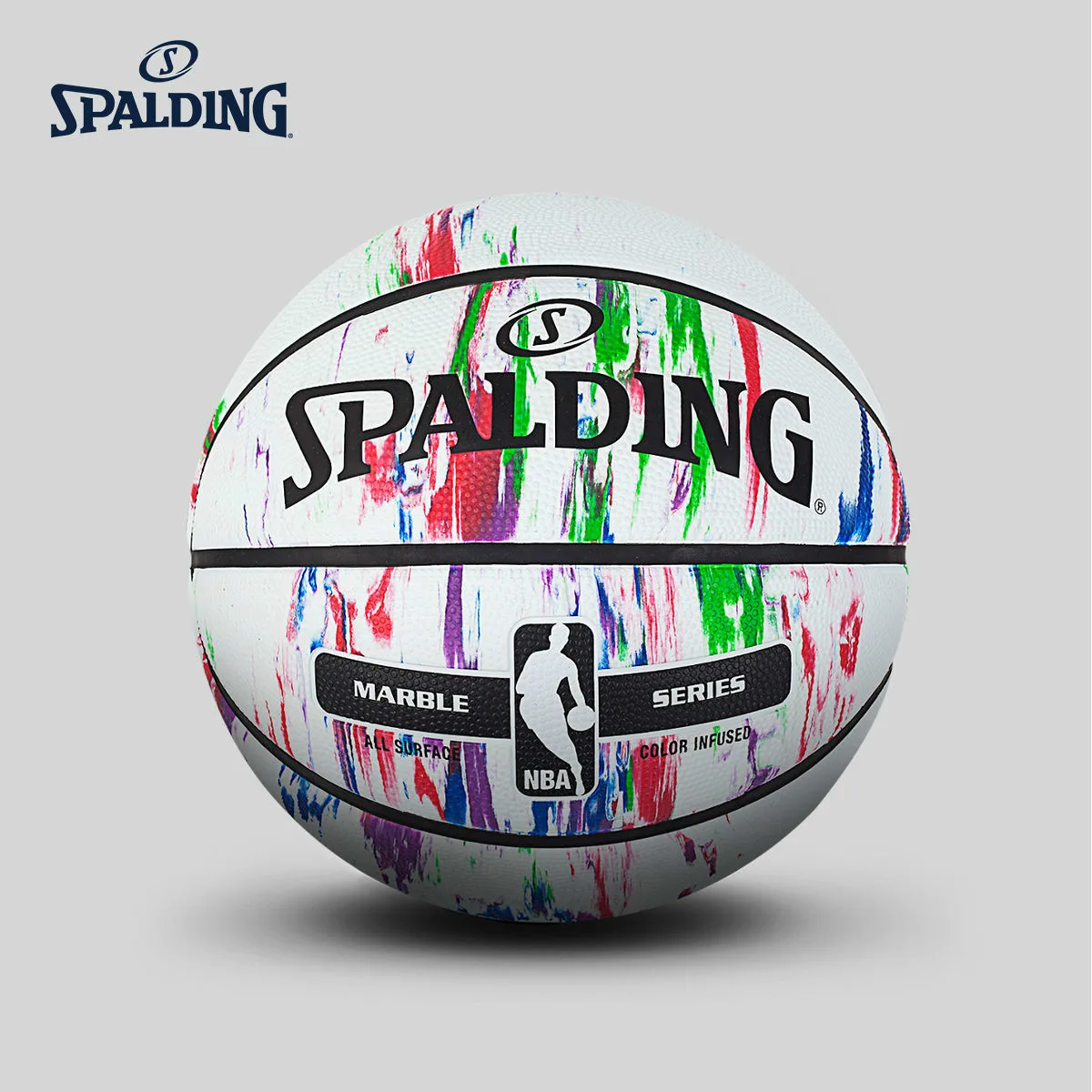 Original SPALDING Men's 7 Basketball Marble Color Printing Series Outdoor Rubber Basketball 83-636Y
Original SPALDING Men's 7 Basketball Marble Color Printing Series Outdoor Rubber Basketball 83-636Y