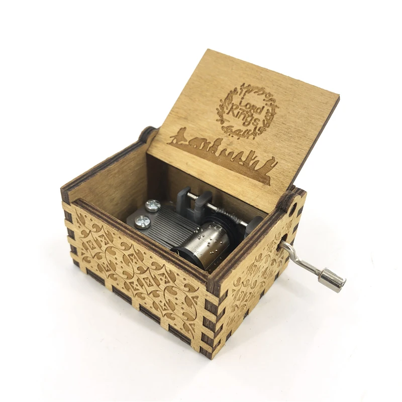 Anonymity Lord Rings Music Box- 18 Note Mechanism Antique Carved Music Box Crafts
Anonymity Lord Rings Music Box- 18 Note Mechanism Antique Carved Music Box Crafts