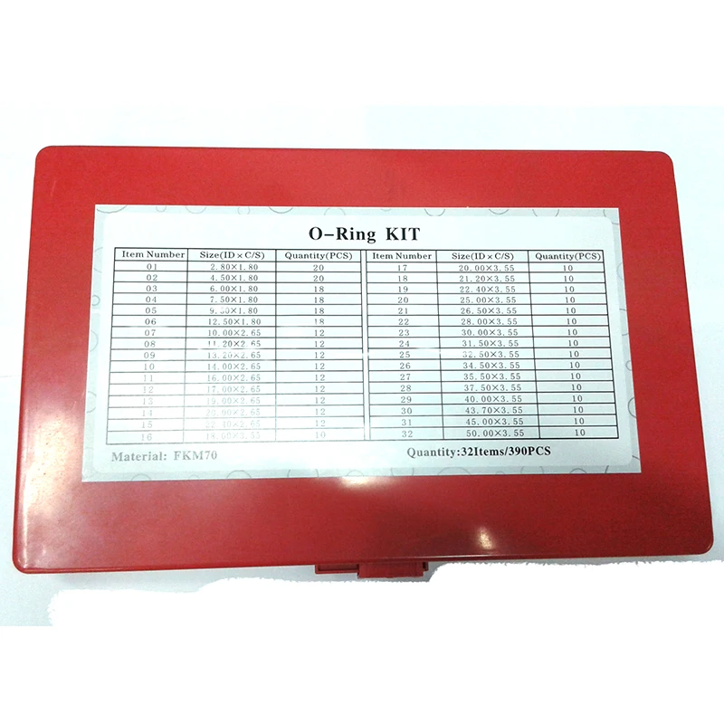 High quality Metric 70 Brown FKM O Ring Set Assortment Kit Auto O-ring FKM-red390/ yellow391/ red382/ green372
High quality Metric 70 Brown FKM O Ring Set Assortment Kit Auto O-ring FKM-red390/ yellow391/ red382/ green372