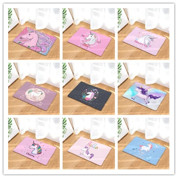 Nordic INS style printed door mat unicorn cartoon carpet plant mat bedroom door bed covered with blanket
Nordic INS style printed door mat unicorn cartoon carpet plant mat bedroom door bed covered with blanket