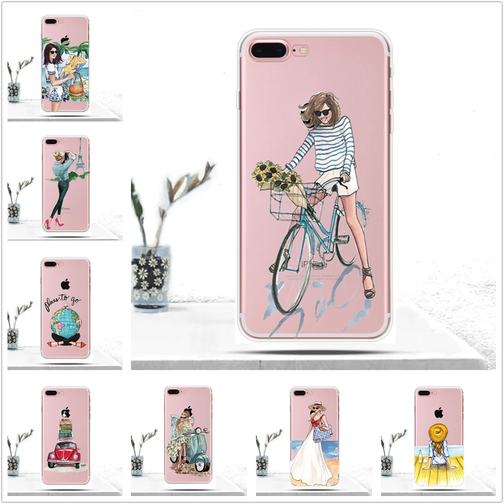 Lady Girl Phone Case for For Apple iPhone 6 6s Soft Utral Thin Back Cover Silicone TPU Case for iPhone 7 7 Plus 8 8Plus X Cases
Lady Girl Phone Case for For Apple iPhone 6 6s Soft Utral Thin Back Cover Silicone TPU Case for iPhone 7 7 Plus 8 8Plus X Cases