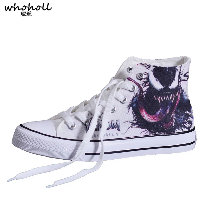 Plus size 35-45 Venom Print Canvas Shoes Men Couple Graffiti High Top Casual Shoes Venom Flat Shoes for Man Women Lovers
Plus size 35-45 Venom Print Canvas Shoes Men Couple Graffiti High Top Casual Shoes Venom Flat Shoes for Man Women Lovers