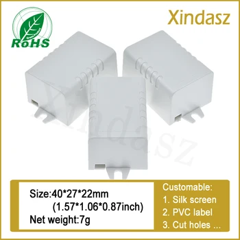 20 pieces a lot plastic enclosure for led driver power supply 40*27*22mm abs housing plastic electronic enclosure
20 pieces a lot plastic enclosure for led driver power supply 40*27*22mm abs housing plastic electronic enclosure
