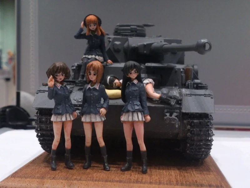 Unpainted Kit 1/35 Girls Ankou team Set not have tank figure Historical Figure Resin Kit
Unpainted Kit 1/35 Girls Ankou team Set not have tank figure Historical Figure Resin Kit
