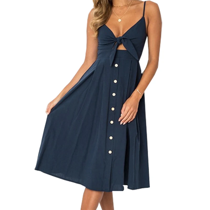 Women Summer Dresses Beach Boho Sexy Spaghetti Strap A-line Party Dress Bowknot Backless Female Midi Dress Oversized GV566
Women Summer Dresses Beach Boho Sexy Spaghetti Strap A-line Party Dress Bowknot Backless Female Midi Dress Oversized GV566