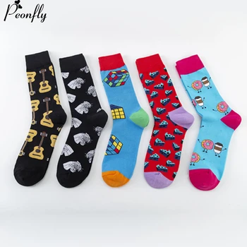 PEONFLY2020 New Hiphop Cotton Men's Socks Harajuku Happy Funny Poop Pills Alien Comb Dress Socks for Male Wedding Christmas Gift
PEONFLY2020 New Hiphop Cotton Men's Socks Harajuku Happy Funny Poop Pills Alien Comb Dress Socks for Male Wedding Christmas Gift