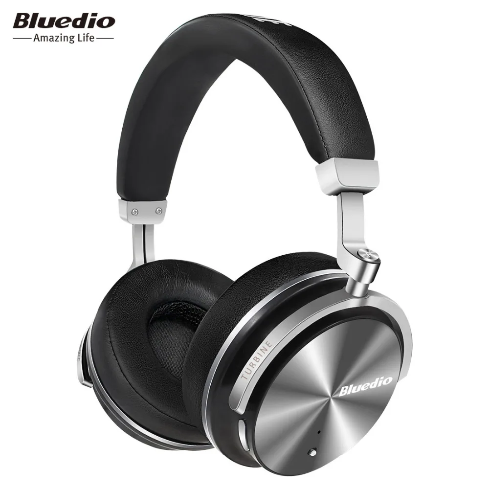 Bluedio T4S Active шум шумоподавления беспроводной Bluetooth наушники ANC мини гарнитура 3D