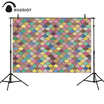 Allenjoy photography background luxury mermaid glitter scales party decor backdrop photobooth photo studio shoot prop fabric
Allenjoy photography background luxury mermaid glitter scales party decor backdrop photobooth photo studio shoot prop fabric