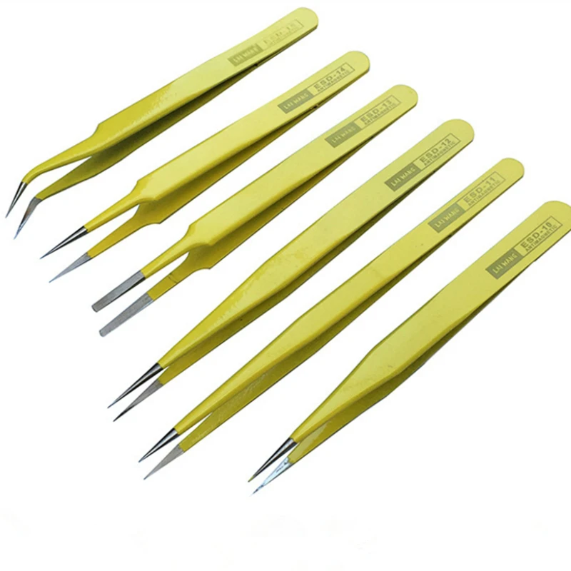 ZtDpLsd 1Pcs Precision Tweezers Stainless Steel Esd Tweezer Electronics Repair Tools Art Picking Tool Rhinestones Gem
ZtDpLsd 1Pcs Precision Tweezers Stainless Steel Esd Tweezer Electronics Repair Tools Art Picking Tool Rhinestones Gem