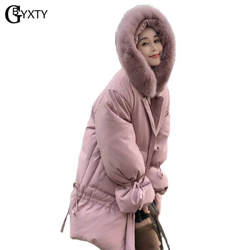 GBYXTY Korea Style Kawaii Bow Tie Lantern Sleeve Winter Down Jacket and Coat Women Large Raccoon Fur Collar Puffer Jacket ZA1034
GBYXTY Korea Style Kawaii Bow Tie Lantern Sleeve Winter Down Jacket and Coat Women Large Raccoon Fur Collar Puffer Jacket ZA1034