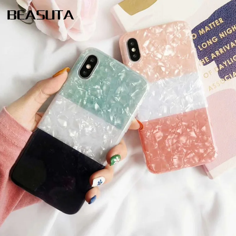Color Conch Shell Phone Case For iphone XS MAX XR X Case For iphone 6S 6 7 8 Plus Fashion Soft IMD Cover Luxury Retro Cases
Color Conch Shell Phone Case For iphone XS MAX XR X Case For iphone 6S 6 7 8 Plus Fashion Soft IMD Cover Luxury Retro Cases