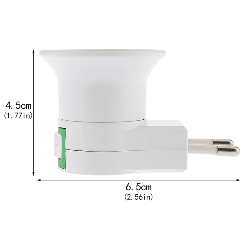 E27 Female Socket To EU Plug Adapter With Power On-off Control Switch E27 Lamp Holder Converter EU Plug E27 Base Socket Ligh
E27 Female Socket To EU Plug Adapter With Power On-off Control Switch E27 Lamp Holder Converter EU Plug E27 Base Socket Ligh