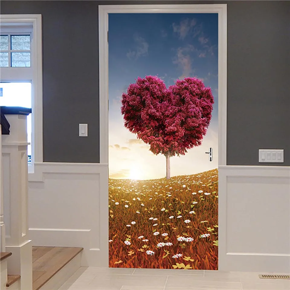 Decor Door Sticker Self Adhesive Plant Tree Scenery Bedroom Art Print Pictures DIY Renovation Mural Waterproof New Home Design
Decor Door Sticker Self Adhesive Plant Tree Scenery Bedroom Art Print Pictures DIY Renovation Mural Waterproof New Home Design