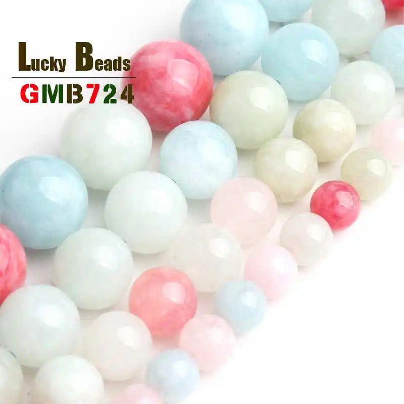 Natural Morganite Beads Round Loose Stone Beads For Jewelry Making DIY Bracelet Necklace Pick Size 6/8/10/12mm 15inches
Natural Morganite Beads Round Loose Stone Beads For Jewelry Making DIY Bracelet Necklace Pick Size 6/8/10/12mm 15inches