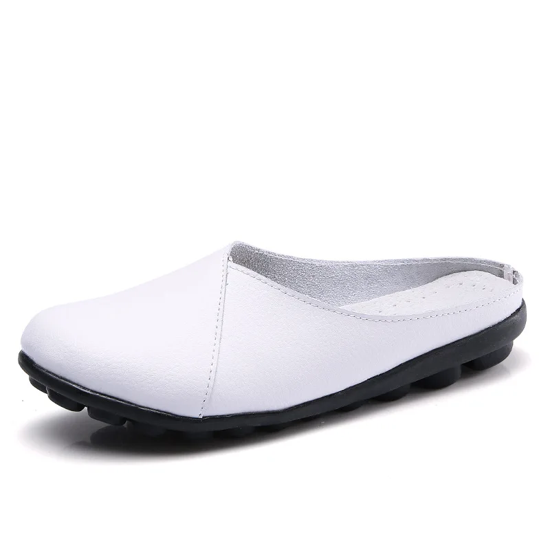 Women Slippers 2019 Summer Flat Shoes Woman Slip On Sandals Split Leather Mothers Flats Non-Slip Bottom Female Casual Slides
Women Slippers 2019 Summer Flat Shoes Woman Slip On Sandals Split Leather Mothers Flats Non-Slip Bottom Female Casual Slides