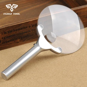 FGHGF 2x 6x 130mm Handheld Portable Illumination Hand Magnifier Magnifying Glass Loupe Tool With 2 LED Lights Lamp
FGHGF 2x 6x 130mm Handheld Portable Illumination Hand Magnifier Magnifying Glass Loupe Tool With 2 LED Lights Lamp